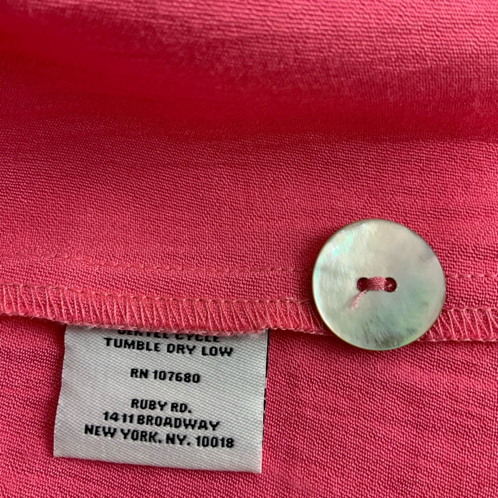 Ruby Rd petite Pink 2 Piece Top & Jacket Set - Picture 8 of 8